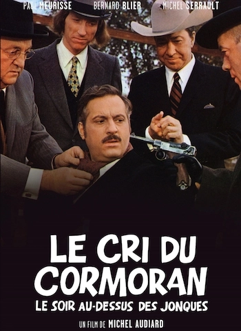 Le cri du cormoran le soir au-dessus des jonques