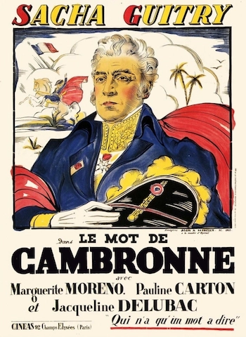 Le mot de cambronne