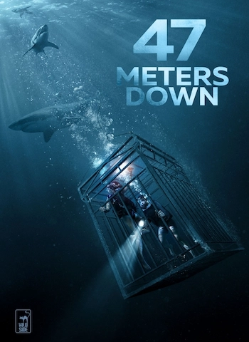 47 meters down